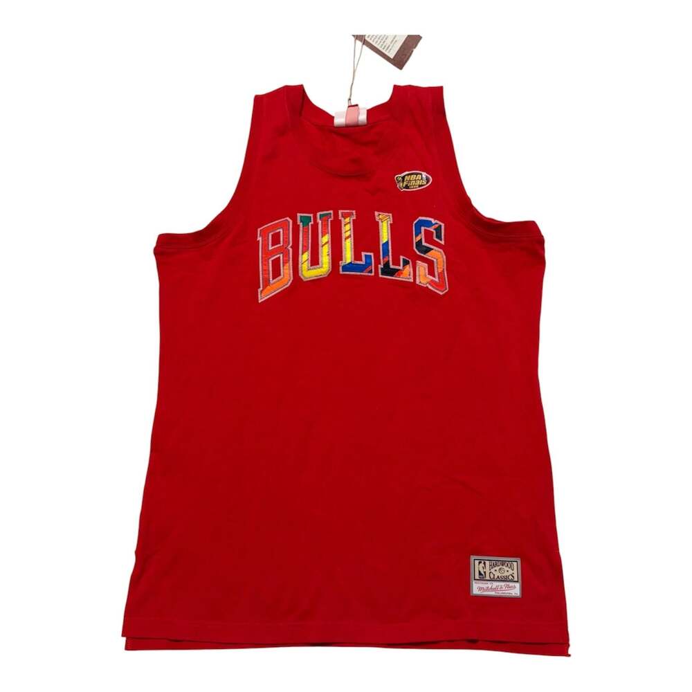 Mitchell & Ness Chicago Bulls Hardwood Classics NBA Finals 1996 Tank Top Size L